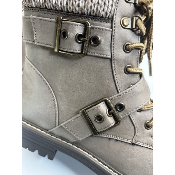 Cliffs By White Mountain Marlee Womens Ankle Boot Stone Size 8.5 W - Picture 12 of 16